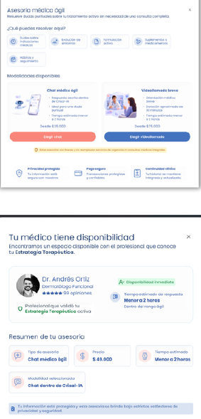 Pantallas de Consulta rápida